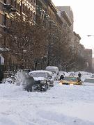  Two cars could not advance any more...