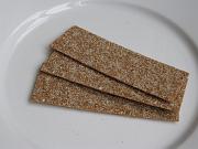  Finn Crisp, flat thin bread.