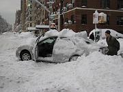  Trying to dig and start a car at CPW.