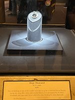  Hope Diamond displayed in the Museum of Natural History, Smithsonian
